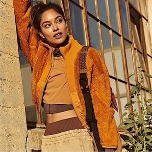 NWOT Free People Gear Up Sherpa Jacket S or M
